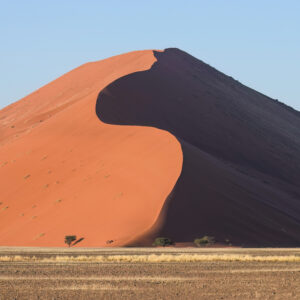 Dune 45 at sunrise, a highlight of the Sossusvlei camping safari (illustrative destination photo)