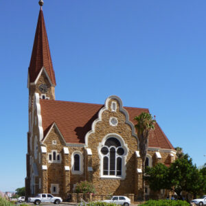 Windhoek city tour landmark, the Christuskirche (illustrative destination photo)
