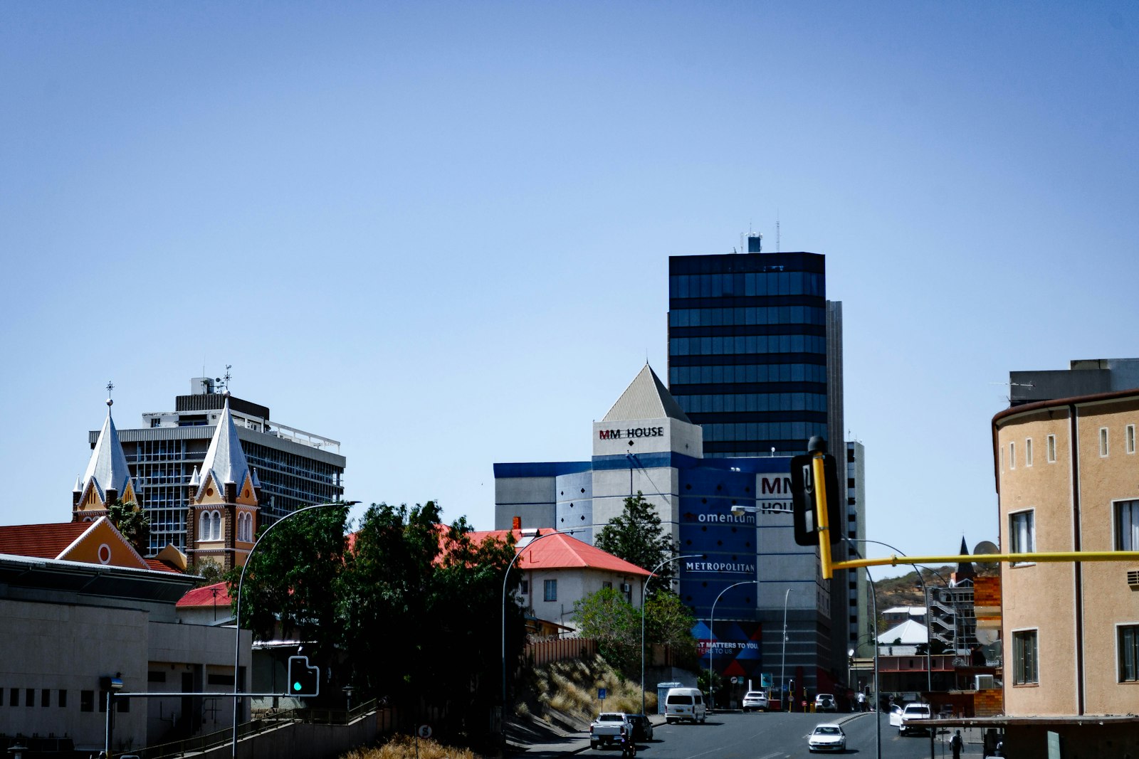 Windhoek and Central Namibia landscape, Namibia