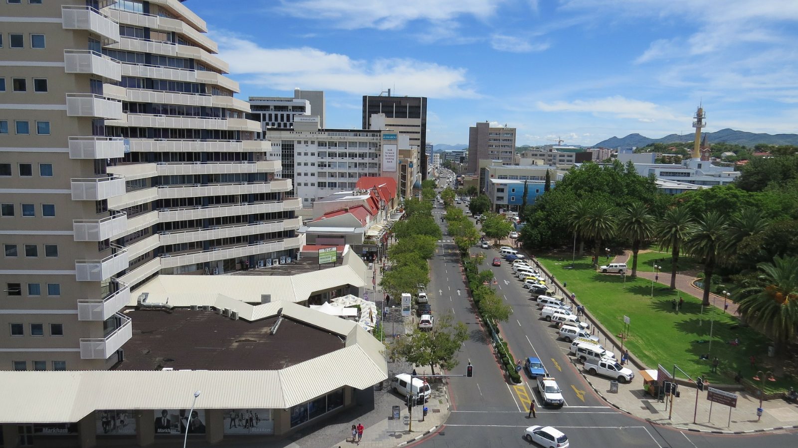 Downtown Windhoek, Namibia