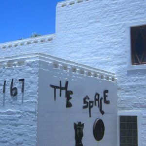 Alternative Space B and B Swakopmund: painted white building exterior
