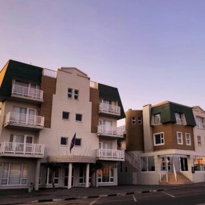 Artemis Hotel Swakopmund: building exterior from the street