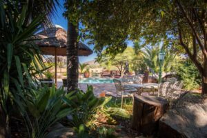 Gabus Safari Lodge, alloggio vicino a Otavi, Namibia
