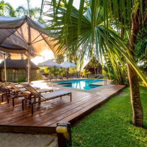 Gondwana Hakusembe River Lodge, accommodation along the Kavango River, Namibia
