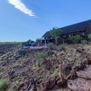 Grootberg Lodge: lodge chalet on the escarpment