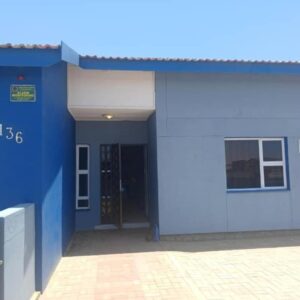 Home Sweet Home, Swakopmund : entrée du bâtiment