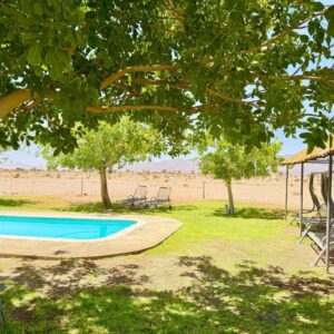 Little Sossus Campsite: swimming pool in the campsite grounds