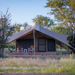 Malansrus Tented Camp: safari tent in the camp grounds