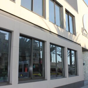 Prost Hotel Swakopmund Namibia: hotel building on the street frontage