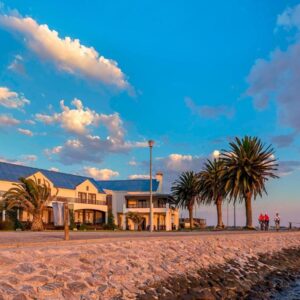 Protea Hotel by Marriott Walvis Bay Pelican Bay: hotel buildings on the waterfront
