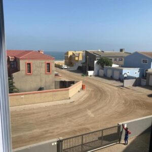 Riekert's Self-Catering Apartment at Silver Sands, Swakopmund : vue depuis le balcon