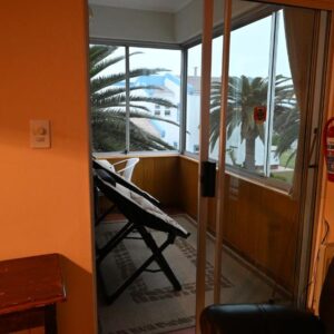 Sleep to the Sound of Waves, Swakopmund: balcony view from the apartment
