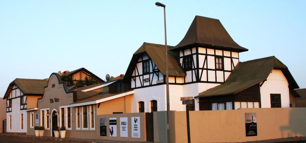The Residence at Villa Wiese Swakopmund: white building exterior