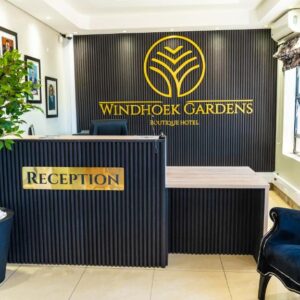 Windhoek Gardens Boutique Hotel: reception