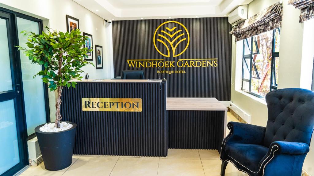 Windhoek Gardens Boutique Hotel: reception