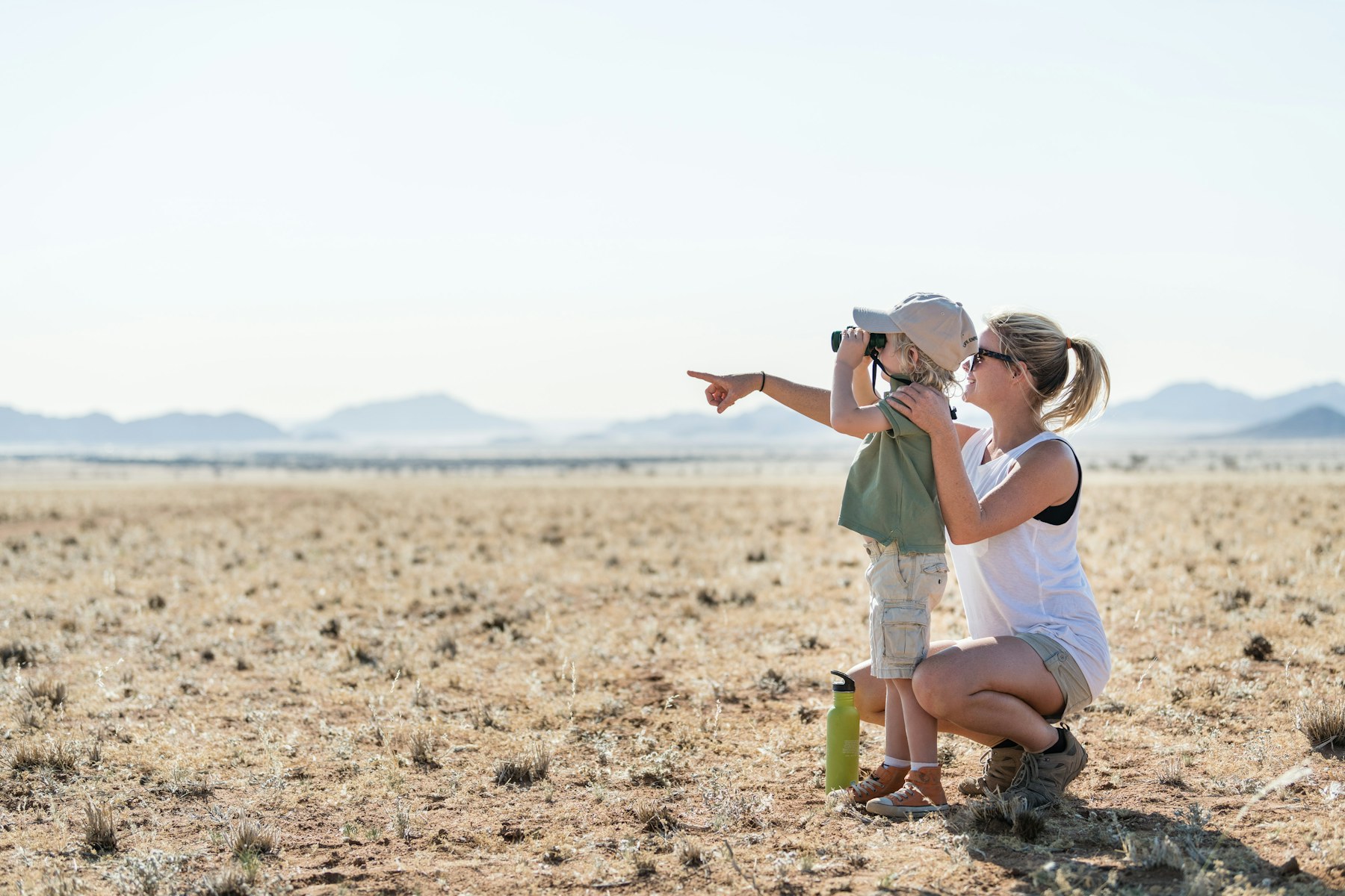 Namibia with young children on a guided family safari
