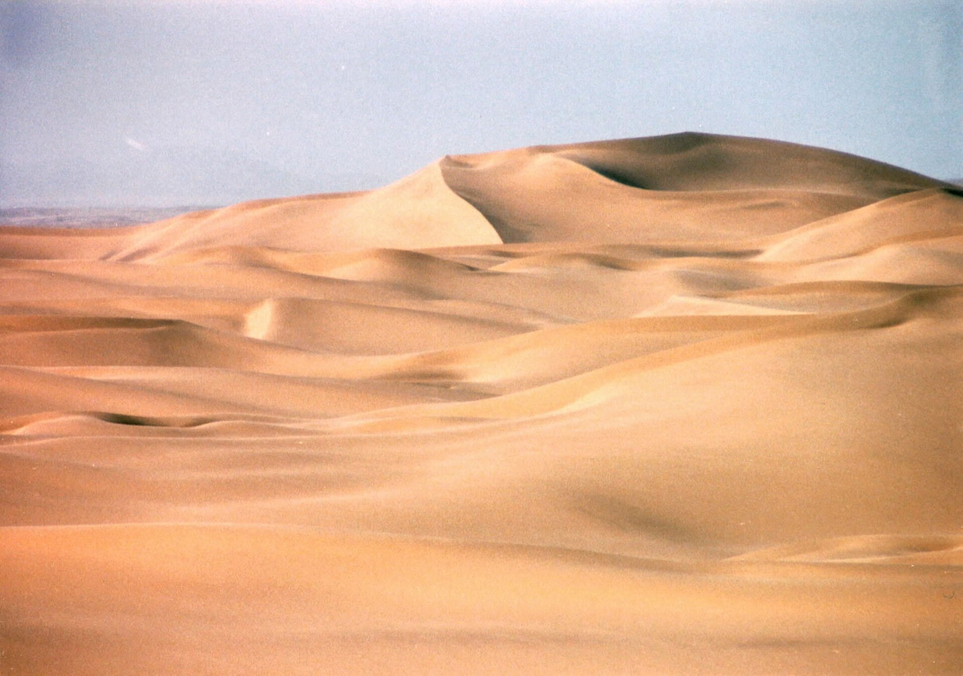 cold desert mornings in Namibia