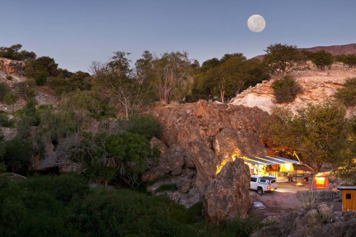 Ongongo Waterfall Campsite, Namibia